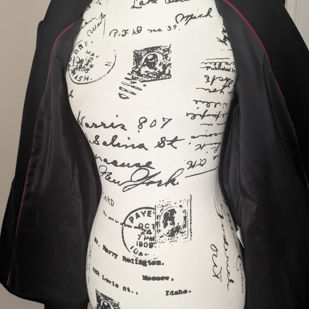 Talbots Navy Wool Blazer With Button Accents - image 6